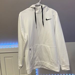 White Nike sweatshirt